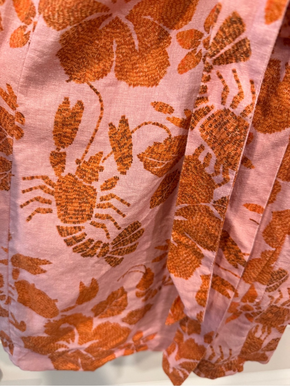 FARM Rio Pink and Orange Floral Tie-Waist Mini Dress - Picture 4 of 11